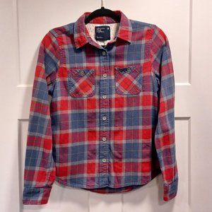 American Eagle Red/blue Flannel
